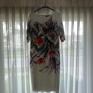 Designer Floral Dress